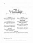 Research paper thumbnail of Sustainable Design of Photovoltaics