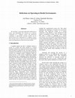 Research paper thumbnail of Reflections on operating in hostile environments