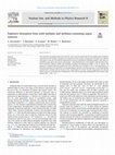 Research paper thumbnail of Explosive desorption from solid methane and methane-containing argon matrices