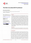 Research paper thumbnail of The Role of an Ideal ESP Practitioner