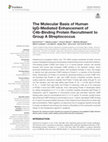 Research paper thumbnail of The Molecular Basis of Human IgG-Mediated Enhancement of C4b-Binding Protein Recruitment to Group A Streptococcus