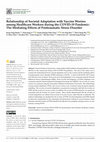 Research paper thumbnail of Relationship of Societal Adaptation with Vaccine Worries among Healthcare Workers during the COVID-19 Pandemic: The Mediating Effects of Posttraumatic Stress Disorder