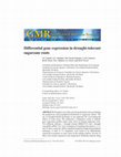 Research paper thumbnail of Differential gene expression in drought-tolerant sugarcane roots