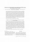 Research paper thumbnail of Performance and hormonal profile in broiler chickens fed with different energy levels during post restriction period