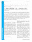 Research paper thumbnail of Bacteria from the citrus phylloplane can disrupt cell-cell signalling in<i>Xanthomonas citri</i>and reduce citrus canker disease severity