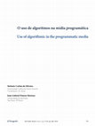 Research paper thumbnail of O uso de algoritmos na mídia programática