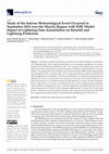 Research paper thumbnail of Study of the Intense Meteorological Event Occurred in September 2022 over the Marche Region with WRF Model: Impact of Lightning Data Assimilation on Rainfall and Lightning Prediction