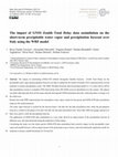 Research paper thumbnail of The impact of GNSS Zenith Total Delay data assimilation on the short-term precipitable water vapor and precipitation forecast over Italy using the WRF model