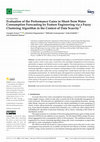 Research paper thumbnail of Evaluation of the Performance Gains in Short-Term Water Consumption Forecasting by Feature Engineering via a Fuzzy Clustering Algorithm in the Context of Data Scarcity