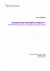 Research paper thumbnail of Integration for employability?: Transforming discourses in integration training for adults