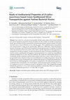 Research paper thumbnail of Study of Antibacterial Properties of Ziziphus mauritiana based Green Synthesized Silver Nanoparticles against Various Bacterial Strains