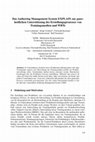 Research paper thumbnail of Das Authoring Management System EXPLAIN zur ganzheitlichen Unterstützung des Erstellungsprozesses von Trainingsmedien und WBTs