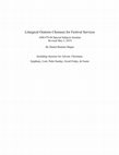 Research paper thumbnail of Liturgical Oratorio Choruses for Festival Services