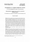 Research paper thumbnail of Prosopopoeia as a Cognitive Ekphrastic Activity: A Case from Eighteenth-Century Graveyard Poetry/PROSOPOPEE COMME UNE ACTIVITE COGNITIVE EKPHRASTIQUE: UN EXEMPLE DE LA POESIE DE CIMETIERE DU DIX-HUITIEME SIECLE