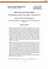 Research paper thumbnail of Below the Level of the Visible': The Mathematics of Space in Jane Smiley's A Thousand Acres «SOUS LE NIVEAU DES VISIBLES»: LES MATHEMATIQUES DE L'ESPACE DANS MILLE ACRES DE JANE SMILEY