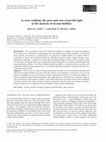 Research paper thumbnail of As trees walking: the pros and cons of partial sight in the analysis of stream biofilms