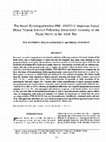 Research paper thumbnail of The Novel Pyrrolopyrimidine PNU-101033-E Improves Facial Motor Neuron Survival Following Intracranial Axotomy of the Facial Nerve in the Adult Rat