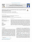 Research paper thumbnail of Optimization approach of granulated blast furnace slag and metakaolin based geopolymer mortars