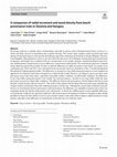 Research paper thumbnail of A comparison of radial increment and wood density from beech provenance trials in Slovenia and Hungary