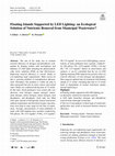 Research paper thumbnail of Floating Islands Supported by LED Lighting: an Ecological Solution of Nutrients Removal from Municipal Wastewater?