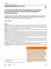 Research paper thumbnail of Post-Authorization Safety Study of Hospitalization for Acute Kidney Injury in Patients with Type 2 Diabetes Exposed to Dapagliflozin in a Real-World Setting