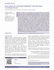 Research paper thumbnail of Interventions for Accelerating Orthodontic Tooth Movement: A Systematic Review