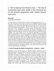 Research paper thumbnail of Clarke, 2016, '“We’re hearing from Reuters that…”: The role of around-the-clock news media in the increased use of the present progressive with mental process type verbs'