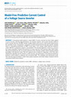 Research paper thumbnail of Model-free predictive current control of a voltage source inverter