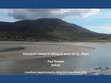 Research paper thumbnail of Mountain names in bilingual areas of Co. Mayo