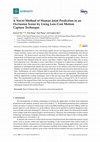 Research paper thumbnail of A Novel Method of Human Joint Prediction in an Occlusion Scene by Using Low-Cost Motion Capture Technique