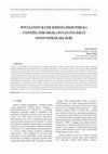 Research paper thumbnail of Relationship between early prenatal massage and undesirable behaviour of primary school children