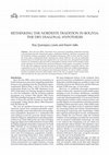 Research paper thumbnail of RETHINKING THE NORDESTE TRADITION IN BOLIVIA: THE DRY DIAGONAL HYPOTHESIS (Preprint version)