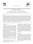 Research paper thumbnail of Structural and optical properties of titanium oxide thin films deposited by filtered arc deposition