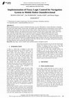 Research paper thumbnail of Implementation of Fuzzy Logic Control for Navigation System in Mobile Robot Omnidirectional