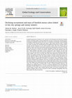 Research paper thumbnail of Declining recruitment and mass of Swedish moose calves linked to hot, dry springs and snowy winters