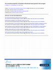 Research paper thumbnail of The acoustical properties of tetraethyl orthosilicate based granular silica aerogels