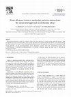 Research paper thumbnail of From all-atom vision to molecular pairwise-interactions: the mean-field approach in molecular alloys