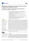 Research paper thumbnail of Deducing the Composition of Venus Cloud Particles with the Autofluorescence Nephelometer (AFN)