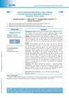 Research paper thumbnail of Factors Impacting Why Women Stay in Marital Life with Substance dependent Husbands: A Grounded Theory Study