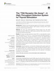 Research paper thumbnail of The “TSH Receptor Glo Assay” – A High-Throughput Detection System for Thyroid Stimulation