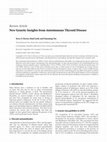 Research paper thumbnail of New Genetic Insights from Autoimmune Thyroid Disease