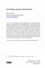 Research paper thumbnail of Jan Patočka: perché il movimento?