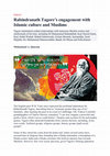 Research paper thumbnail of Rabindranath Tagore's engagement with Islamic culture and Muslims