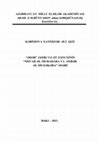 Research paper thumbnail of Elmi redaktordan / "ƏDƏB" JANRI VƏ ƏT-TƏNUXİNİN "NİŞVAR ƏL-MUHADARA VA ƏXBƏR ƏL-MUZƏKƏRA" ƏSƏRİ