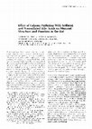 Research paper thumbnail of Effect of colonic perfusion with sulfated and nonsulfated bile acids on mucosal structure and function in the rat