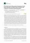 Research paper thumbnail of Use of the General Movements Assessment for the Early Detection of Cerebral Palsy in Infants with Congenital Anomalies Requiring Surgery