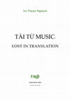 Research paper thumbnail of Tài Tử Music: Lost in Translation