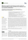 Research paper thumbnail of Subsurface-Applied Coated Nitrogen Fertilizer Enhanced Wheat Production by Improving Nutrient-Use Efficiency with Less Ammonia Volatilization