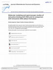 Research paper thumbnail of Molecular modeling and spectroscopic studies of semustine binding with DNA and its comparison with lomustine–DNA adduct formation