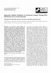 Research paper thumbnail of Improving cellulase production in Trichoderma koningii through RNA interference on ace1 gene expression